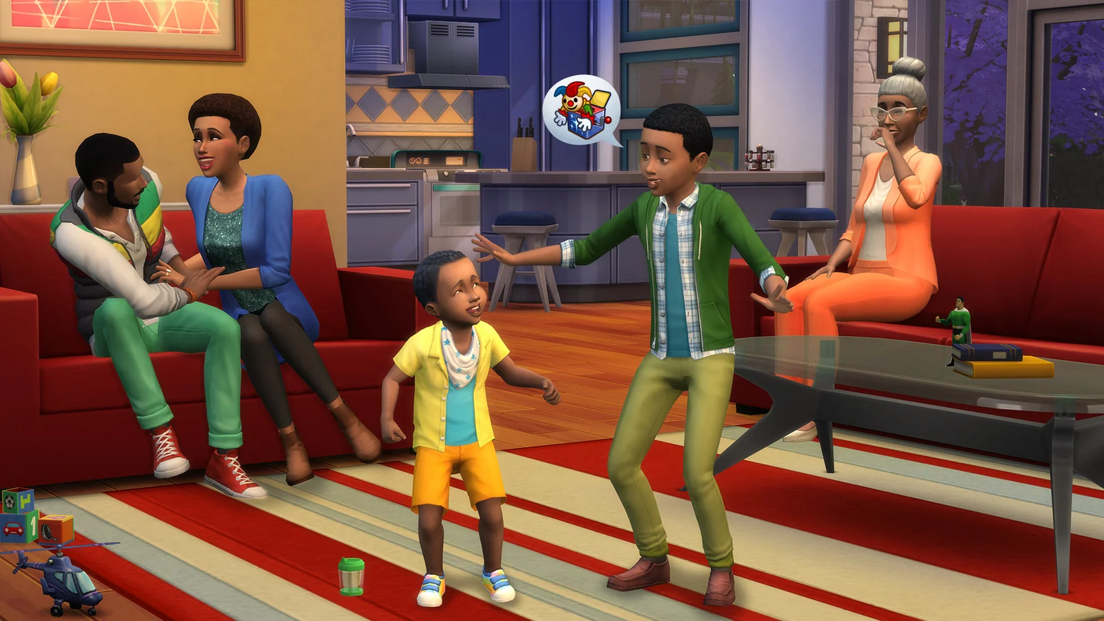 Immagine ufficiale usata per la copertina editoriale di The Sims 4