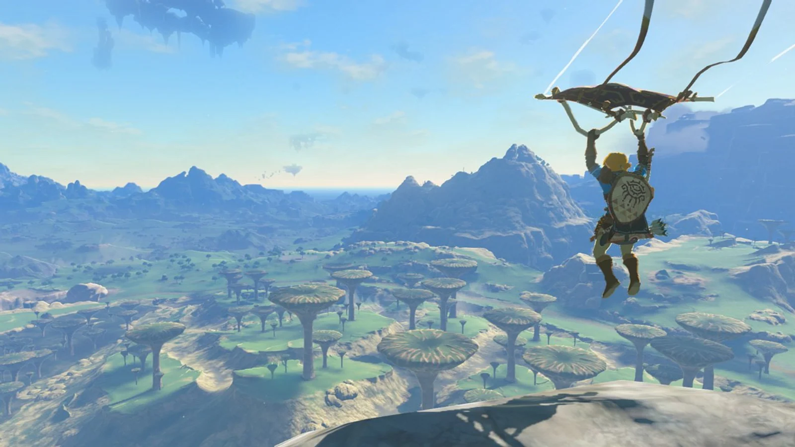 Immagine ufficiale usata per la copertina editoriale di The Legend of Zelda: Tears of the Kingdom