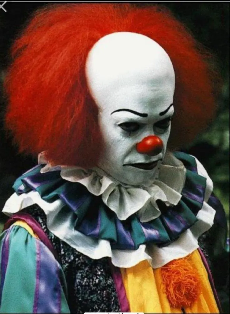 Pennywise nella versione della miniserie televisiva del 1990