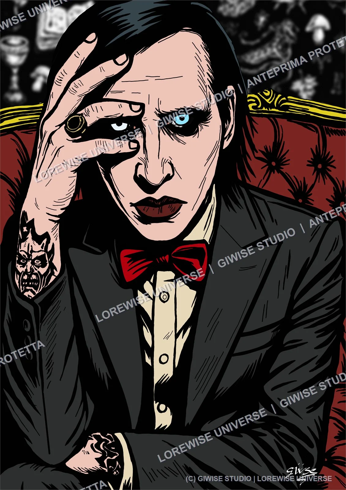 Anteprima protetta di Marilyn Manson · Ritratto I