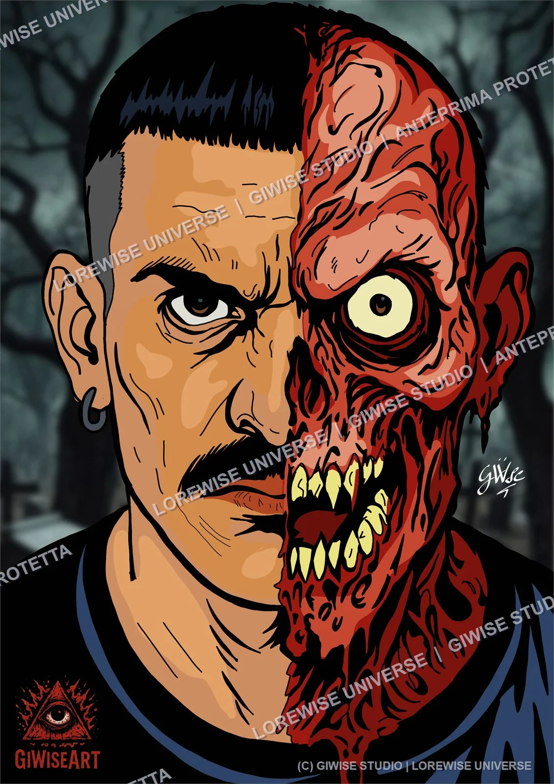 Anteprima protetta di Noyz Narcos · Doppio volto