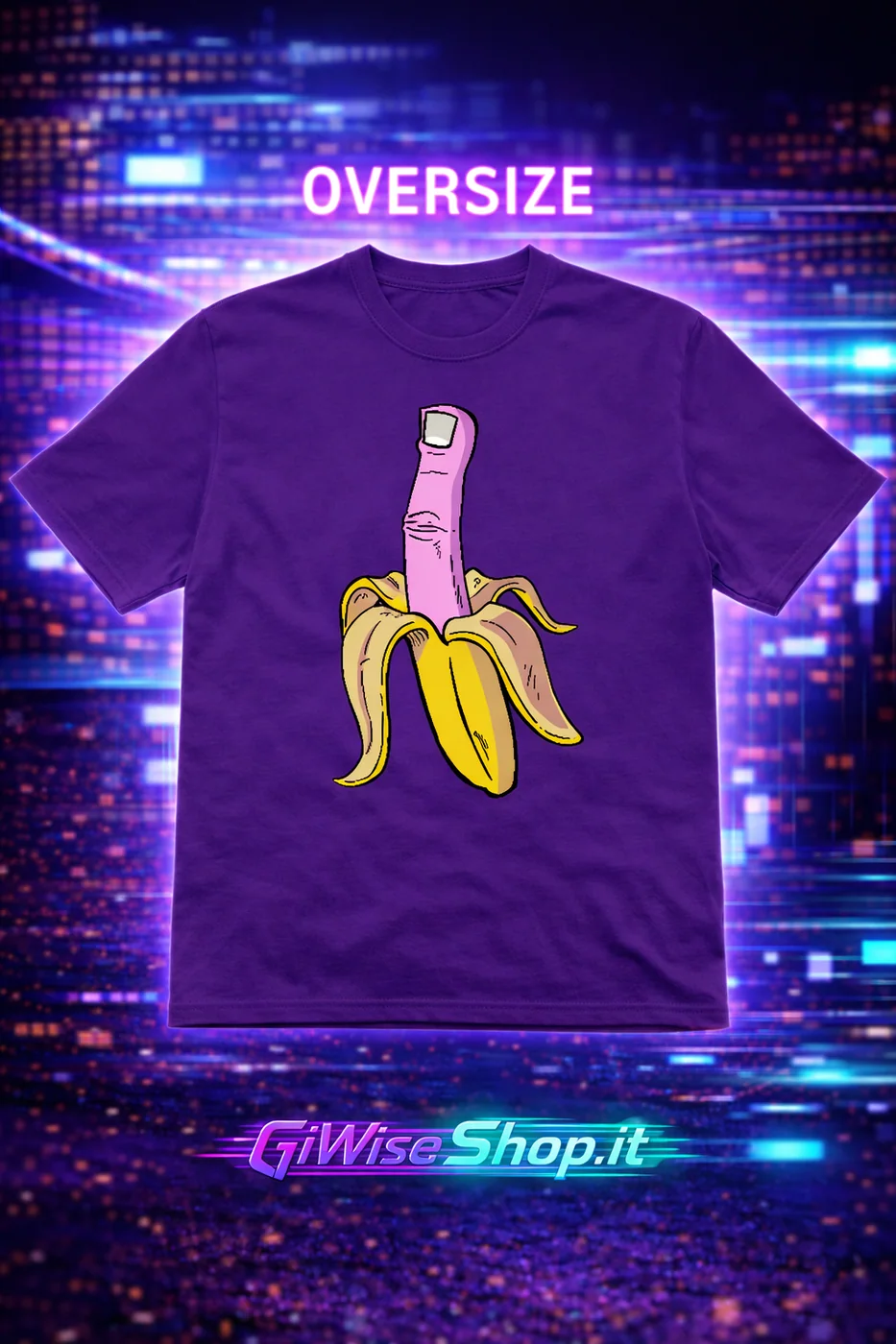 Oversize Banana Finger T-shirt