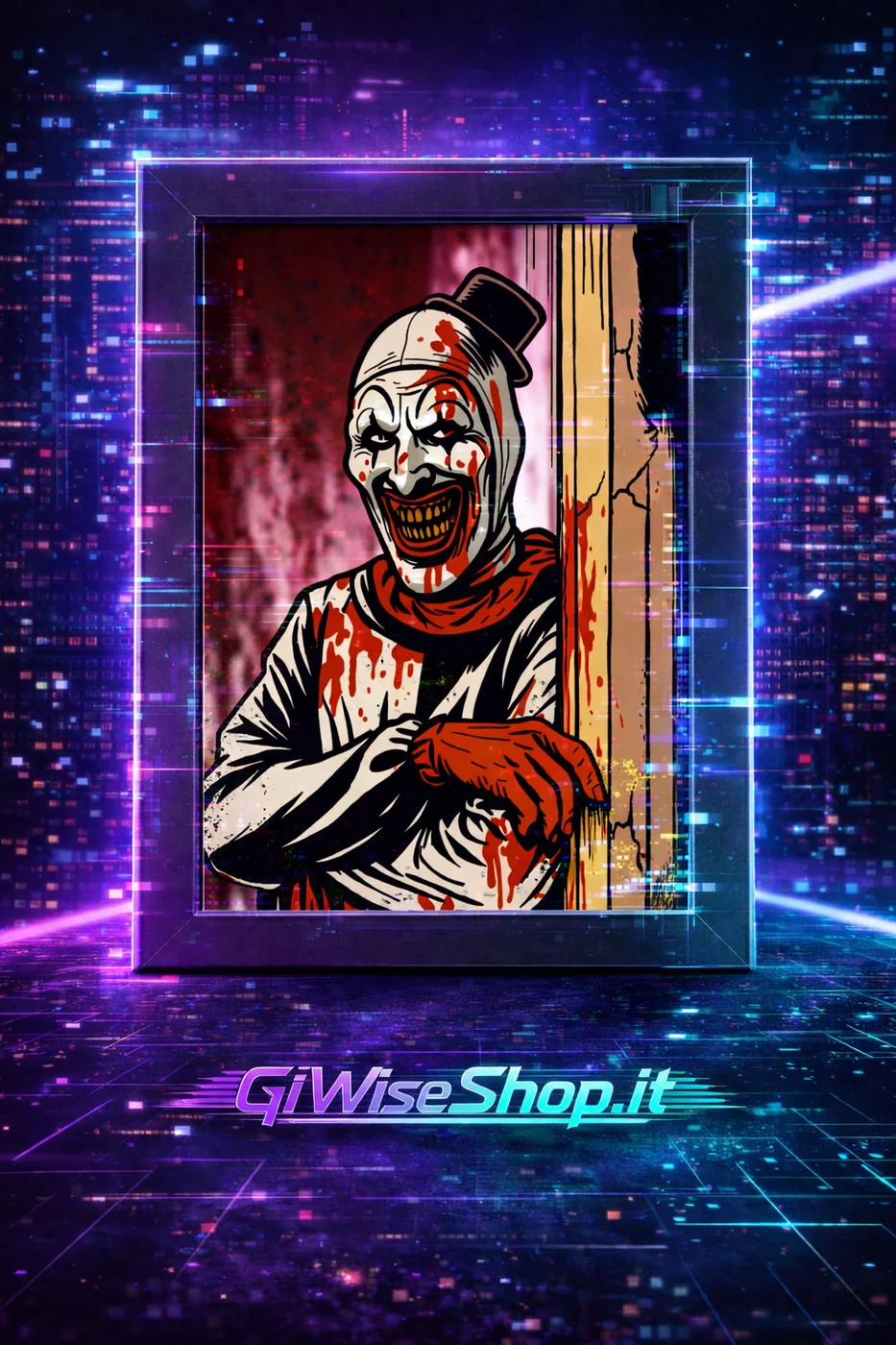 Quadro Art the Clown Terrifier Edition