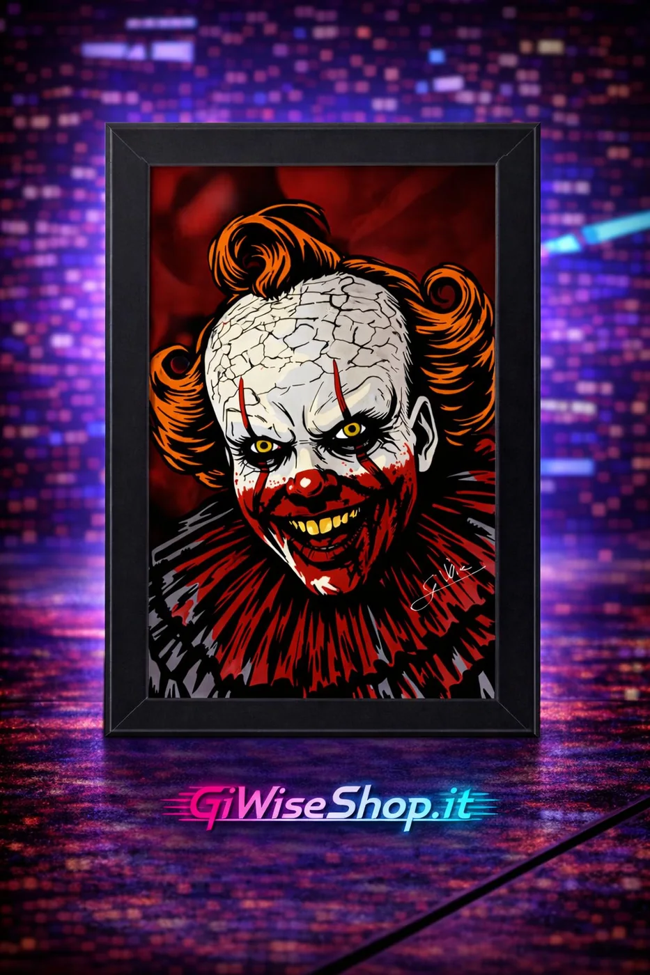 Quadro Pennywise Nightmare Grin - GiWise Art Editi
