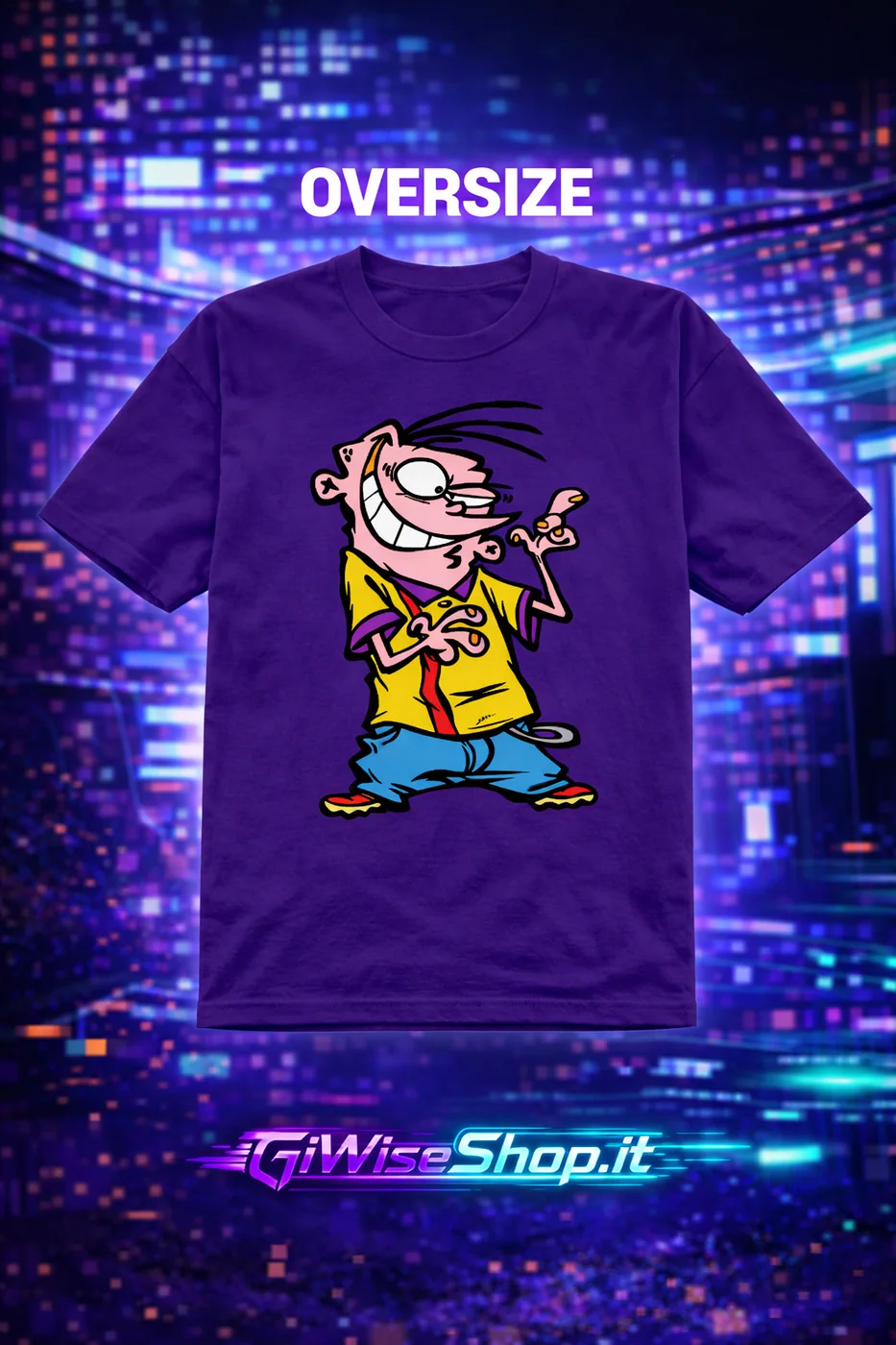 T-Shirt Cartoon Anni 90 -EDDY- vol3 Oversize