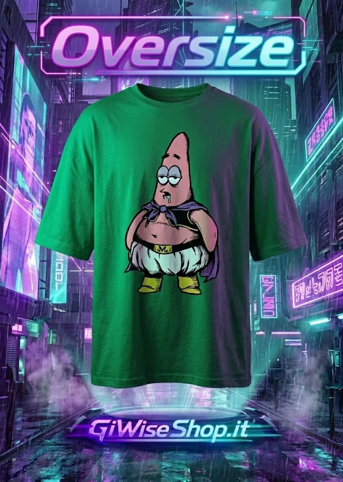 T-Shirt Oversize Parodia Nerd