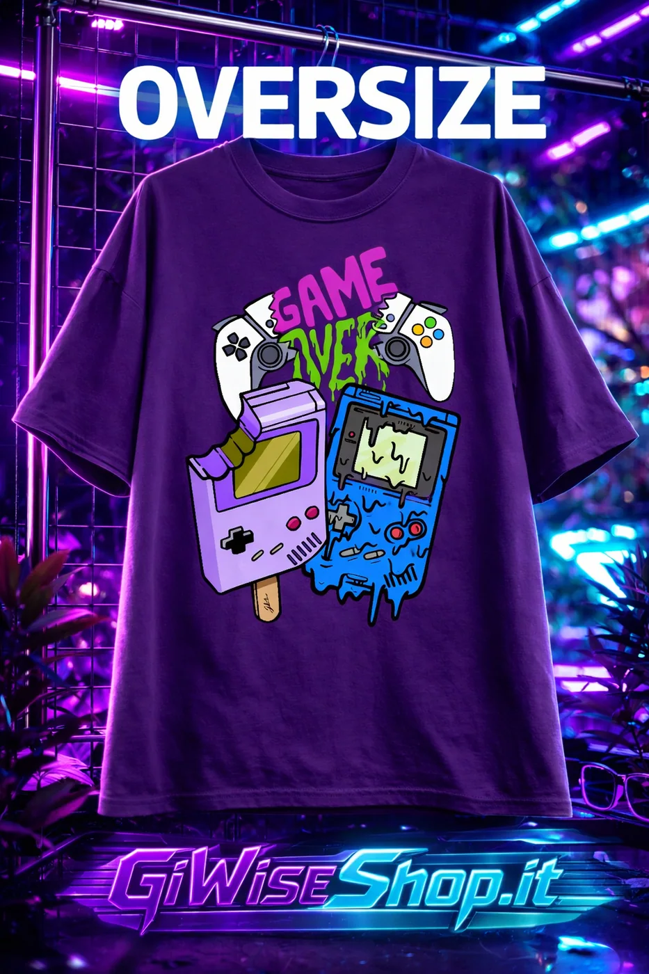 T-Shirt Oversize Retro Gaming