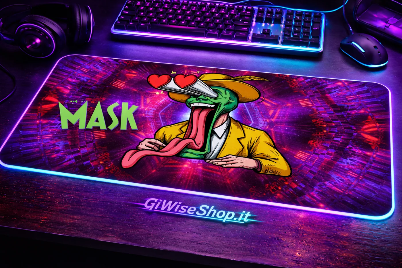Tappetino Mouse: The Mask - Hypno Madness