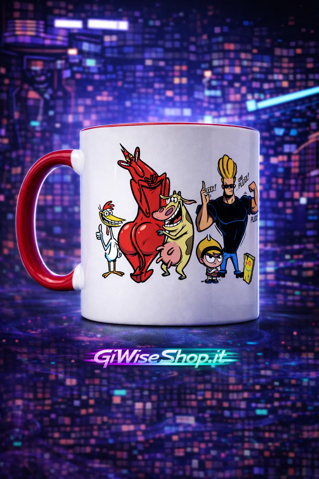 Tazza Cartoon Retro Mash-up - GiWise